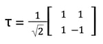 transfer matrix